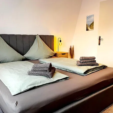 3-zimmerwohnung, 2 Baeder, Buesum Apartmán